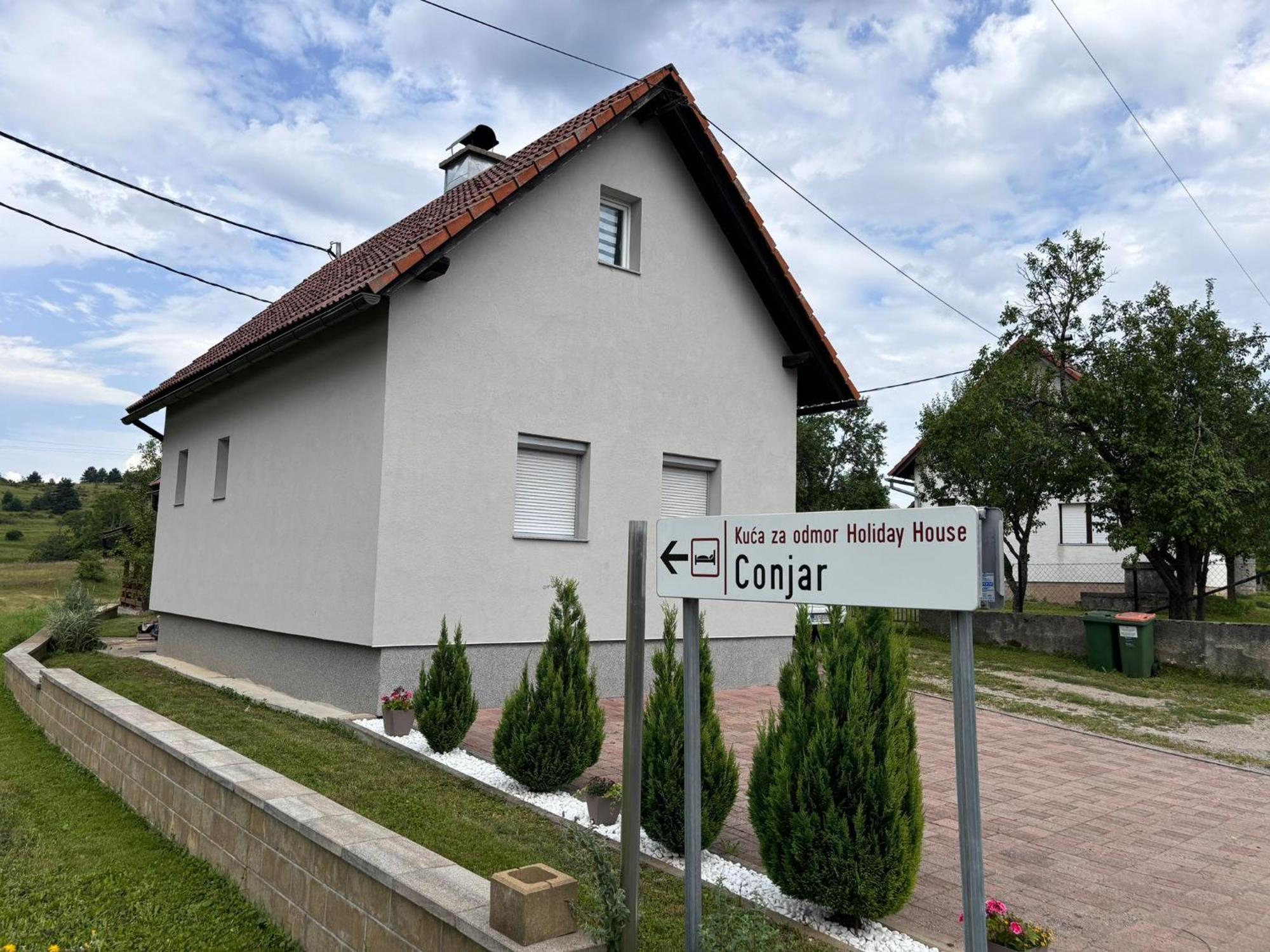 Villa Conjar Saborsko Esterno foto